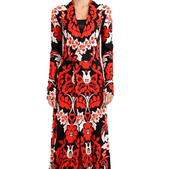 fayola printed maxi dress Fayola Printed Maxi Dress in Watercolour Navy